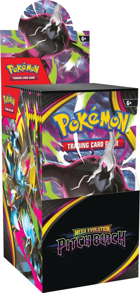 Pokémon TCG: Mega Evolution - Pitch Black Half Booster Box
