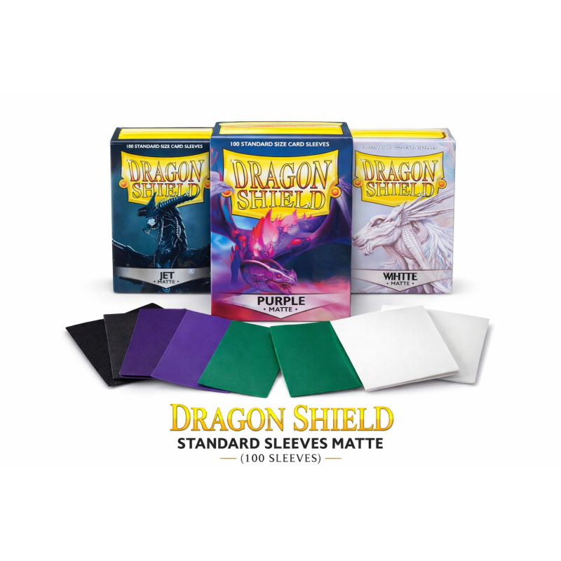 Matte Card Sleeves  (100pcs) - Dragon Shield