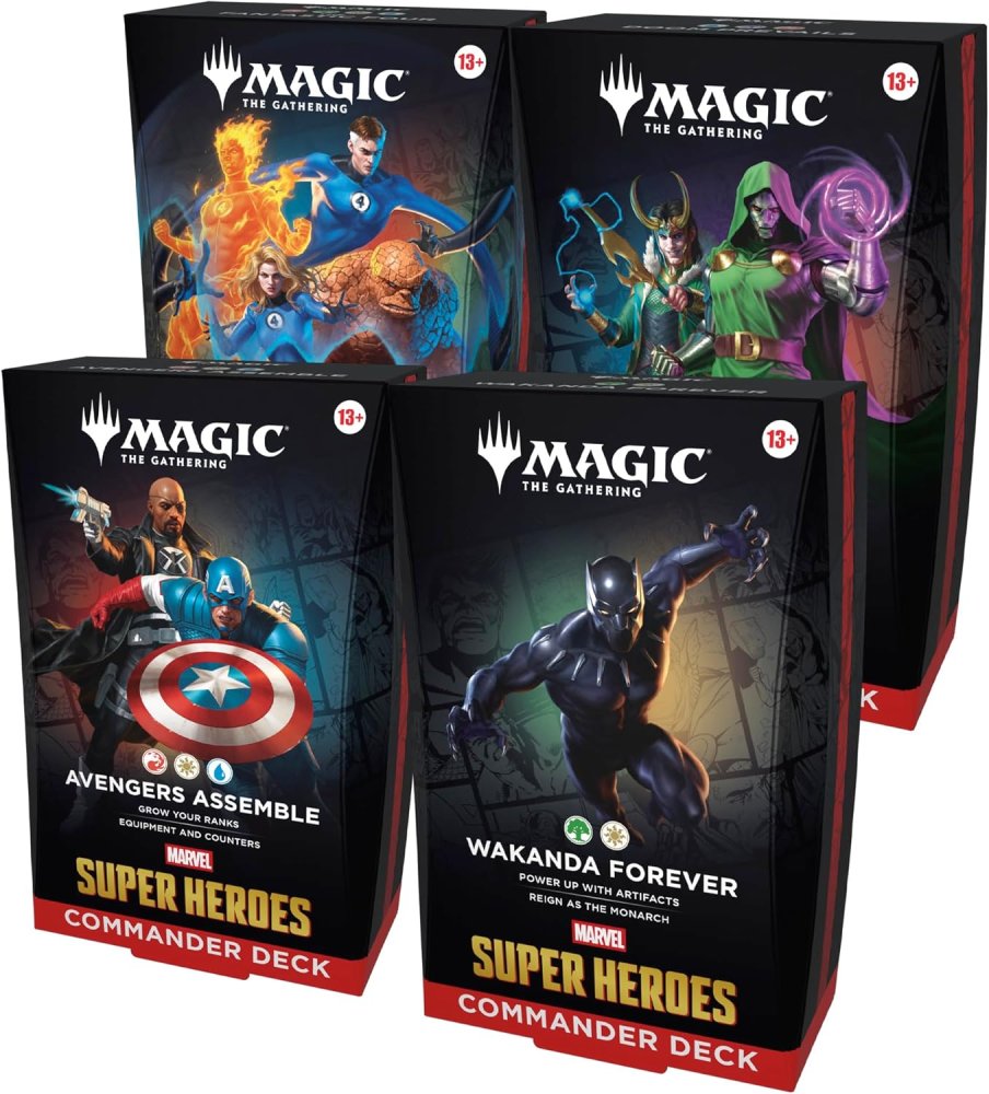 Magic: The Gathering | Marvel Super Heroes (Commander Deck Bundle)