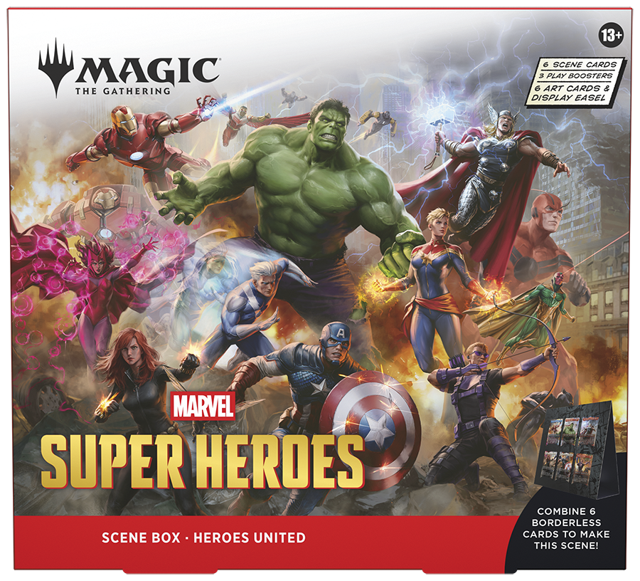 Magic: The Gathering | Marvel Super Heroes (Scene Box - Heroes United)
