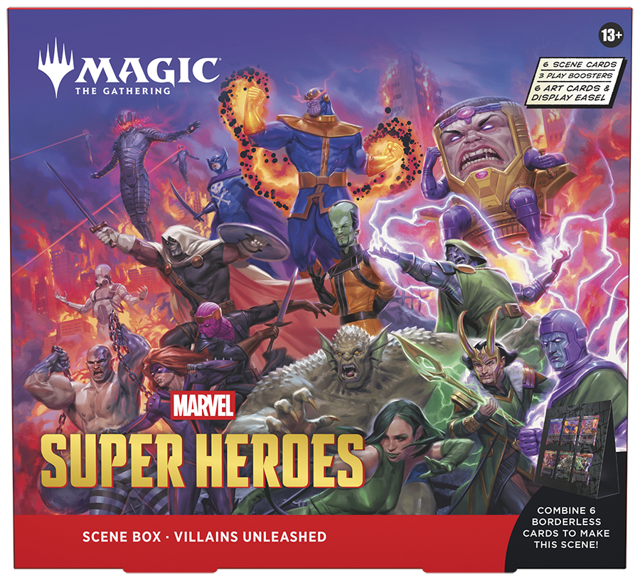 Magic: The Gathering | Marvel Super Heroes (Scene Box - Villains Unleashed)