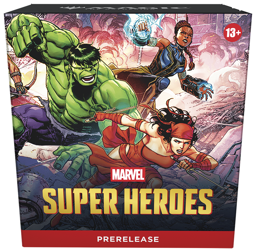 Magic: The Gathering | Marvel Super Heroes (Prerelease Kit + 2 Play Booster Packs)